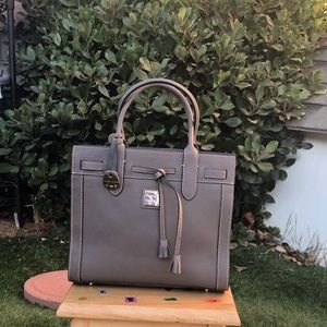 Dooney & Bourke all leather satchel, excellent